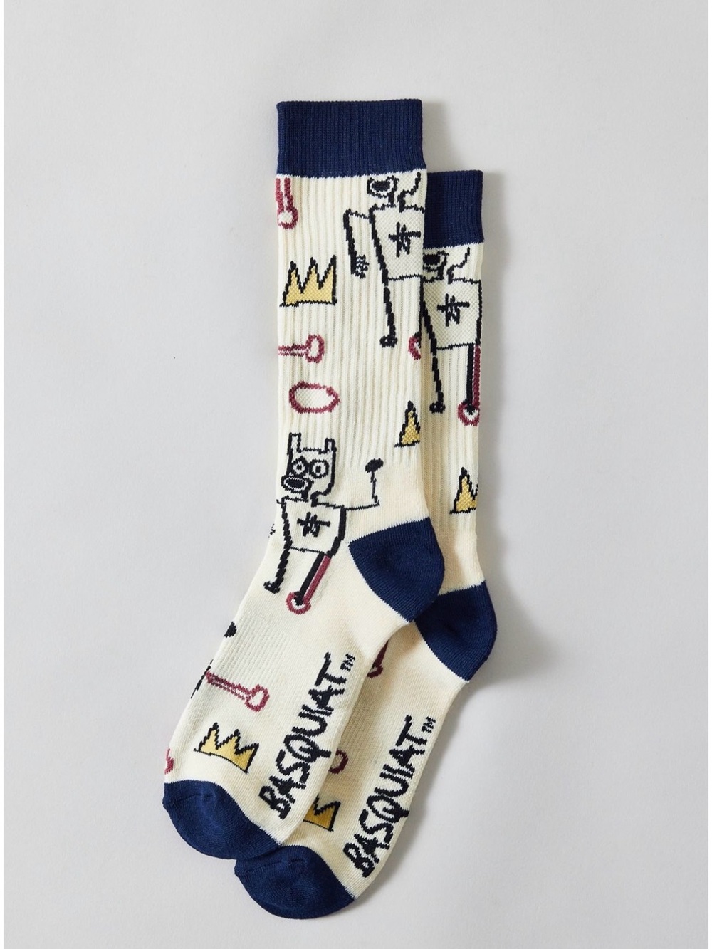 Basquiat Crew Socks